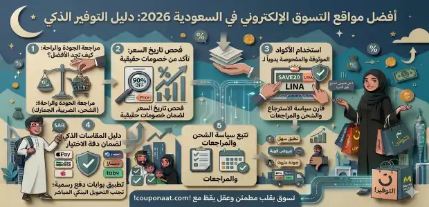 أفضل مواقع التسوق الإلكتروني