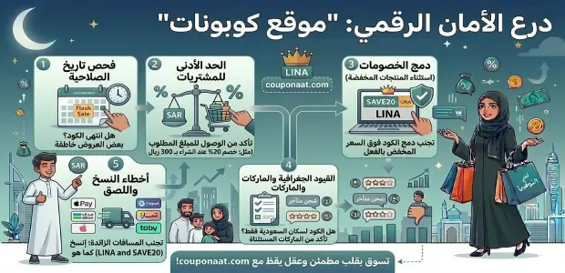 لماذا لا يعمل كود الخصم