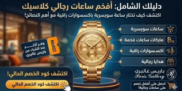 أفخم ساعات رجالي كلاسيك