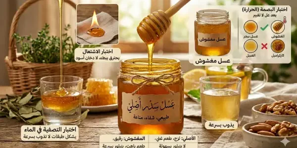 كيف تميز العسل الأصلي من المغشوش